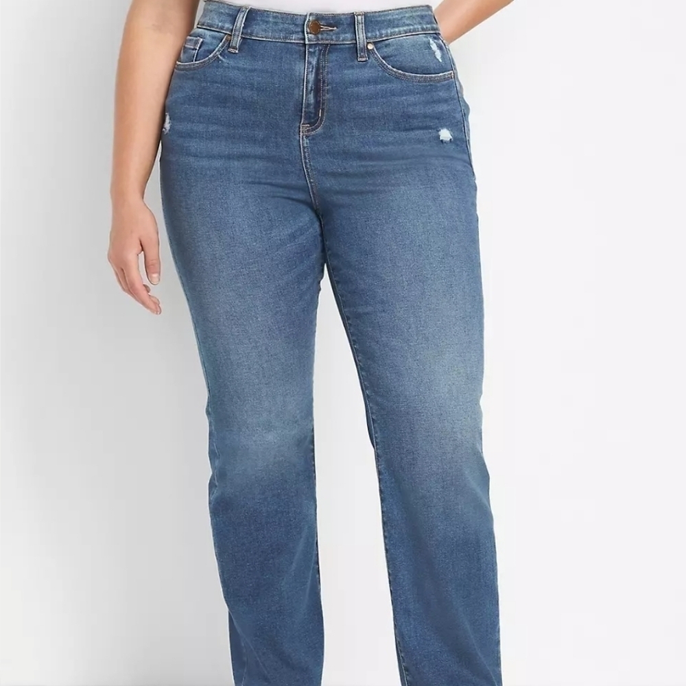 Lane Bryant Genius Fit Bootcut Jeans Size 24